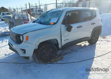 2019 Jeep Renegade Sport 4X4 from USA, damaged, VIN ZACNJBAB6KPJ83817
